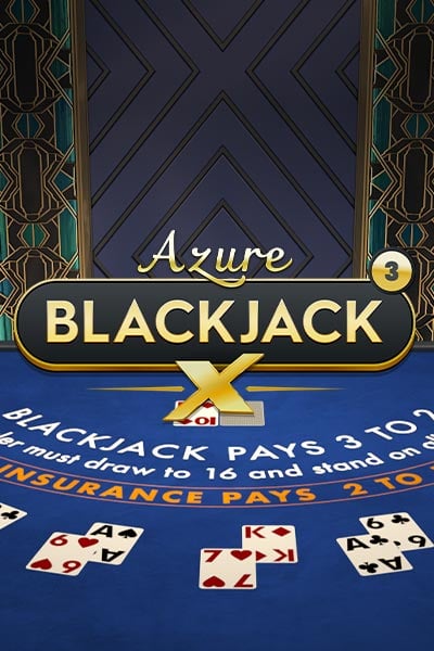 Blackjack X 3 - Azure